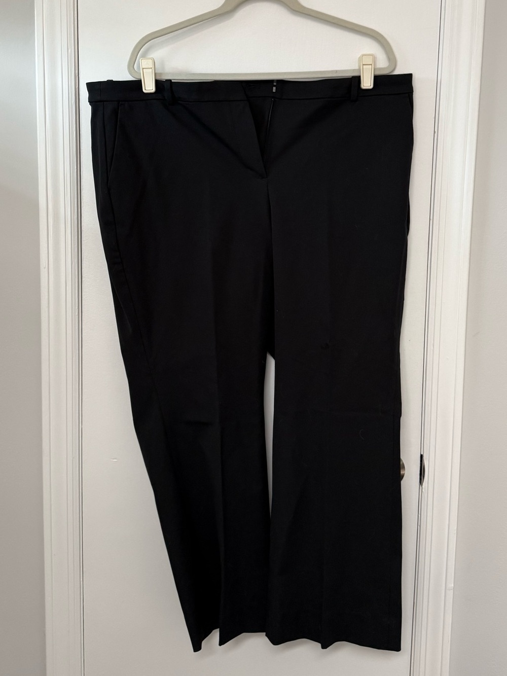 J. Crew Black Kaya Pant in Bi Stretch Cotton Blend